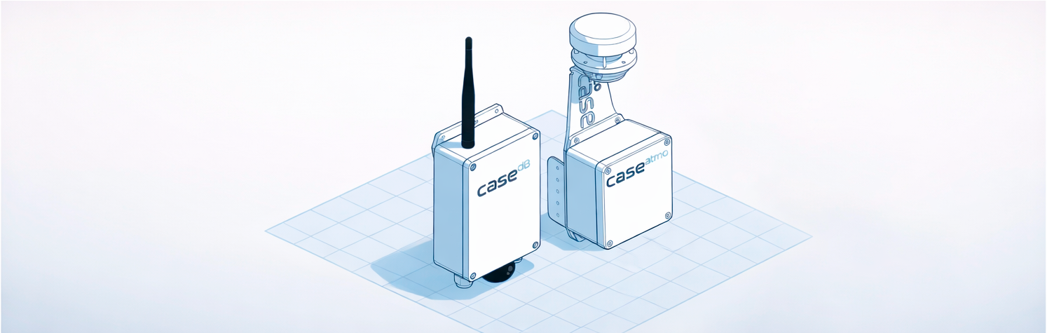 Датчики CASEdB Lite и caseatmo